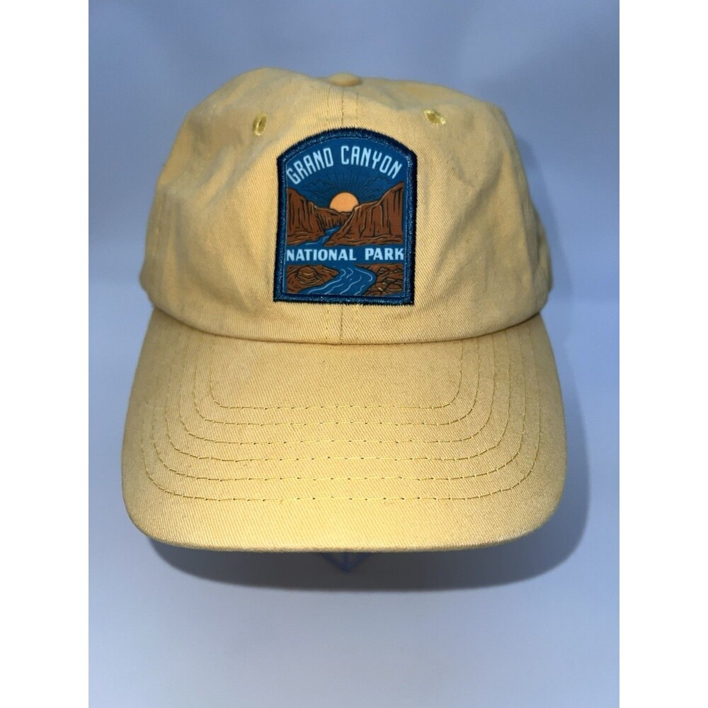 Grand Canyon National Park Arizona Baseball Cap Hat Yellow Adjustable Strap